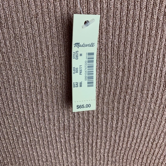 Madewell Evening Sparkle sweater NWT - Picture 3 of 7